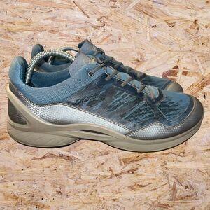 Ecco Biom Fjuel Men’s size 9 Shoe Blue Grey Low Tex Hiking 83759451258